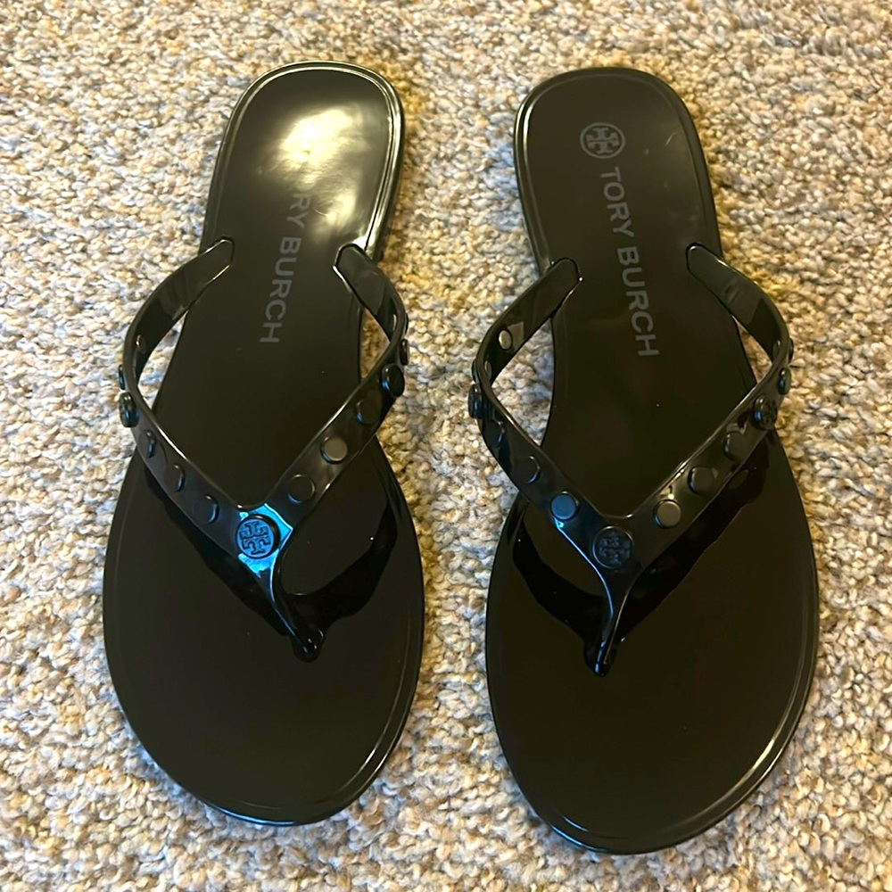 Tory Burch Studded Jelly Thong Sandal